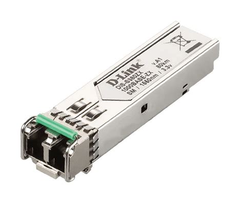 D-LINK 1 PORT MINI GBIC FIBER TRANSCEIVER SINGLE MODE