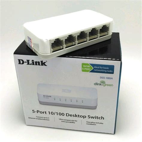 D-LINK 5 PORT 10/100 Switch