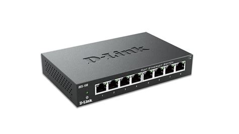 D-Link 8-Port 10/100 Unmanaged Switch