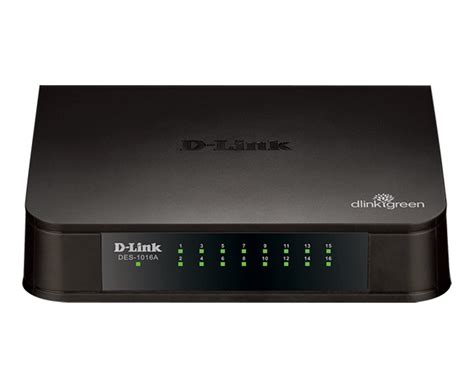 D-Link DES-1016A 16-Port 100M Unmanaged Switch