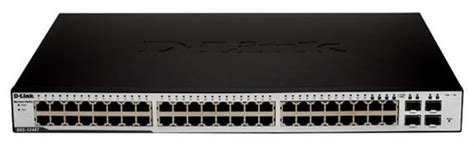D-Link 48-Port 10/100/1000Mbps with 4 Combo SFP Smart Switch. 