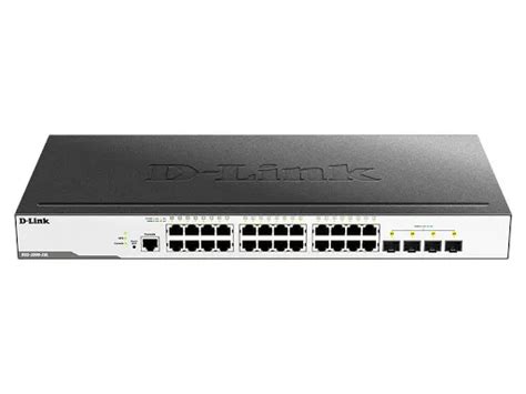 D-Link 24-Ports 10/100/1000Mbps + 4 SFP ports Managed Metro Ethernet Switch