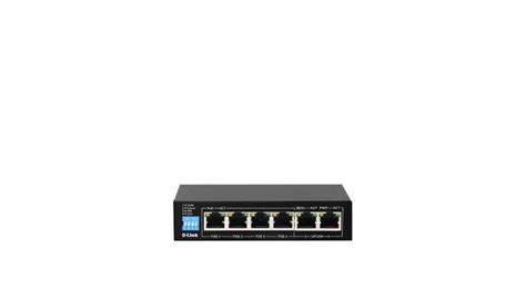 6-Port 10/100/1000Mbps Unmanaged Gigabit Long Range PoE Switch (4x PoE ports + 2x uplink ports)