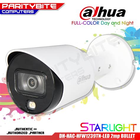 Dahua 2MP Full-color Starlight HDCVI Bullet Camera 20m Illumination; IP67; 2.8mm lens