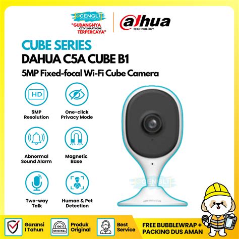 Dahua 5MP ID Fixed-focal Wi-Fi Cube