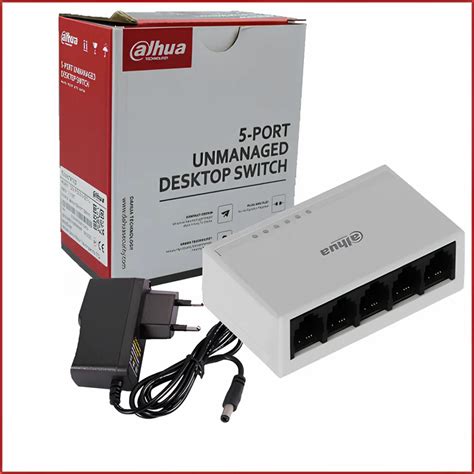 Dahua 5-Port Desktop Fast Ethernet Switch