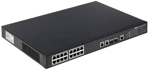 Dahua 16-Port Unmanaged Gigabit PoE Switch PoE Budget total 190W