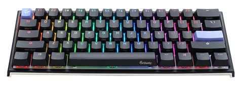 Ducky Keyboard One 3 Pro 100% Mechanical Keyboard; RGB; PBT Tripple Shot Keycaps  - Cherry MX2A Brown switches. 