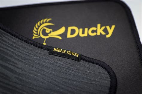 Ducky Shield Mouse Pad L - 450mm x 400mm; Waterproof PreenTech Technology; Wild Grip rubber grip pattern; Weaved surface