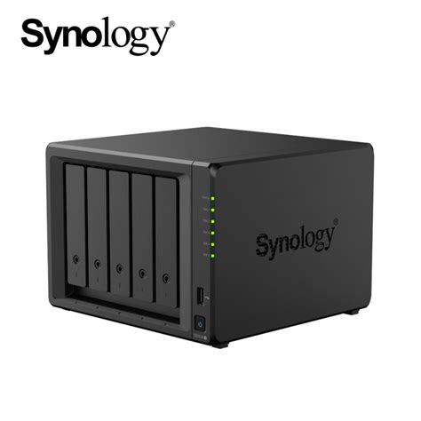 Synology DS1525+ 5 Bay NAS (Espandable to 15 bay) AMD Ryzen V1500B 4C CPU 8 GB DDR4 ECC SODIMM (2 DIMM Slots)