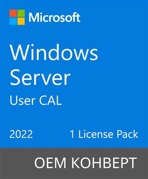 Windows Server 2022 1 User CAL - R18-06448