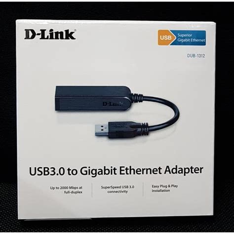 D-Link USB 3.0 to Gigabit Ethernet Adapter