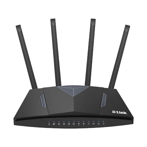 D-Link 4G LTE AC1200 Router Cat6 LTE-A (Band40/Band3); 4 Fixed 5dBi Antenna (2x LTE + 2x Wi-Fi); 4x Gigabit LAN; 1x Gigabit WAN;