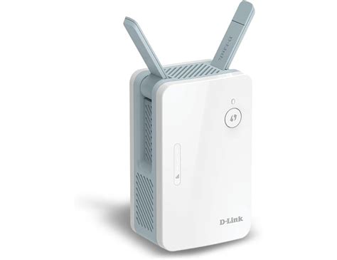 D-Link AX1500 Mesh Range Extender Dual-band 2x2 Wi-Fi 6; Up to 1200Mbps (5GHz) and 300Mbps (2.4GHz) speeds; Mesh capability with