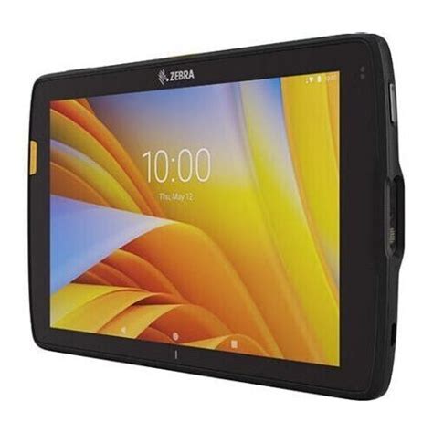 Zebra Rugged Tablet; ET40; 10.1'' WUXGA Display; WiFi 6; SE4100 Scanner BCR; QC 6375; 4GB RAM; 64GB Flash; 5MP/13MP Cameras; NFC