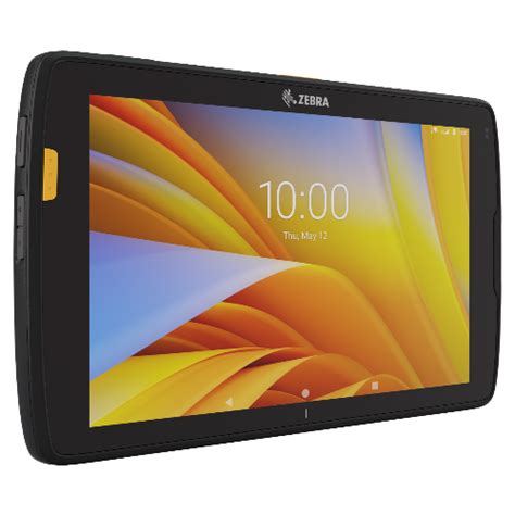 Zebra Rugged Tablet; ET40; 10'' WUXGA Display; WiFi 6; SE4100 Scanner BCR; QC 6375; 8GB RAM; 128GB Flash; 5MP/13MP Cameras; NFC;