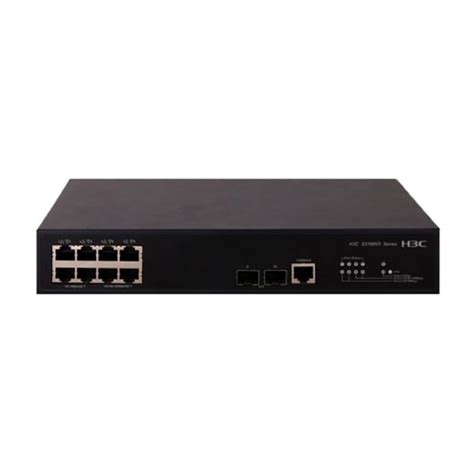 H3C S3100V3-10TP-EI L2 Ethernet Switch with 4*10/100BASE-T Ports; 4*10/100/1000BASE-T Ports; and 2*1000BASE-X SFP Ports;(AC)