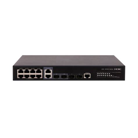 H3C S5130S-12TP-EI L2 Ethernet Switch with 8*10/100/1000BASE-T Ports;2*GE Combo Ports and 4*1000BASE-X SFP Ports;(AC)
