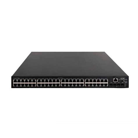 H3C S5130S-52S-EI L2 Ethernet Switch with 48*10/100/1000BASE-T Ports and 4*1G/10G BASE-X SFP Plus Ports;(AC)