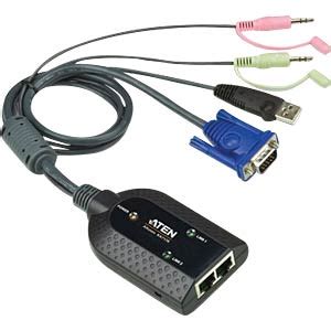 ATEN USB VGA CPU Adapter support Dual Output & Virtual Media