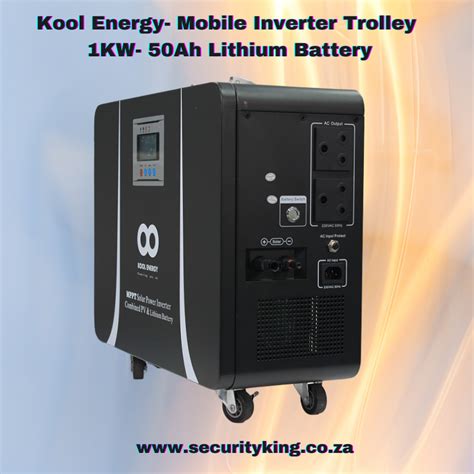 KOOL ENERGY Lithium 1KVA Power Trollies  24V 50Ah