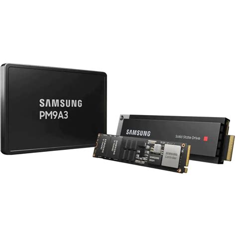 Samsung PM9A3 2.5in U.2 NVMe PCIe 4 Enterprise SSD - 3.84TB 