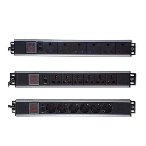 RCT RSA 6 way 16A 19' rack mount ZA Plug. 