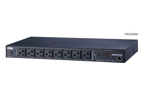 Aten 16A Per outlet Metered; 8 Outlet SW PDU