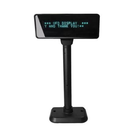 Poslab 20x2 Line VFD/Pole Display; USB Interface PD2020