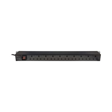 10-PORT METAL RACK MNT C13; C14