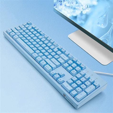 RCT HyperKey 104 keys Mechanical Gaming Keyboard; Blue mechanical switches; Multi Color LED Backlight. 