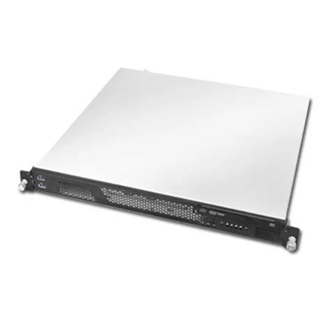 Chenbro 1U Compact Server Chassis (2) 3.5'' + (2)2.5'' Drives; USB3.0 Cable -  No PSU