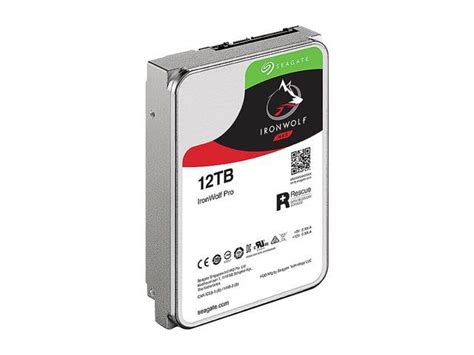Seagate Ironwolf 12TB NAS; 3.5'' Internal; SATA 6GB/s; RPM 7200; 256MB Cache