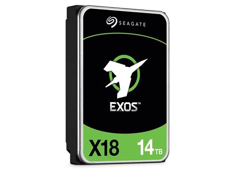 Seagate Exos X18 14TB HDD; 3.5''; 6GB/s SATA 512e/4Kn; RPM 7200