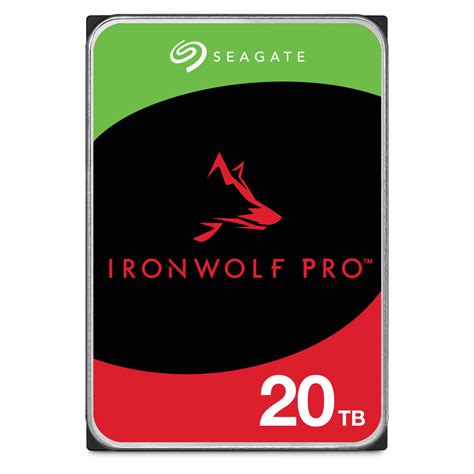 Seagate Ironwolf Pro ST2000NT001 20TB 3.5'' HDD NAS Drives 7200 RPM; SATA 6GB/s Interface; 256MB Cache;550TB/Year; Unlimited Bay
