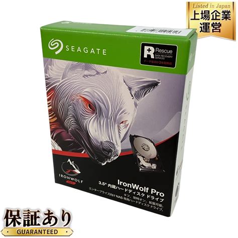 Seagate Ironwolf Pro ST24000NT002 24TB 3.5'' HDD NAS Drives 7200 RPM; SATA 6GB/s Interface; 256MB Cache;550TB/Year; Unlimited Ba