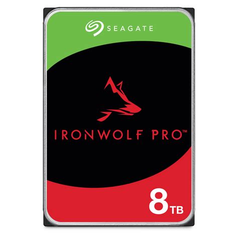 Seagate Ironwolf Pro ST8000NT001 8TB 3.5'' HDD NAS Drives 7200 RPM; SATA 6GB/s Interface; 256MB Cache;550TB/Year; Unlimited Bays