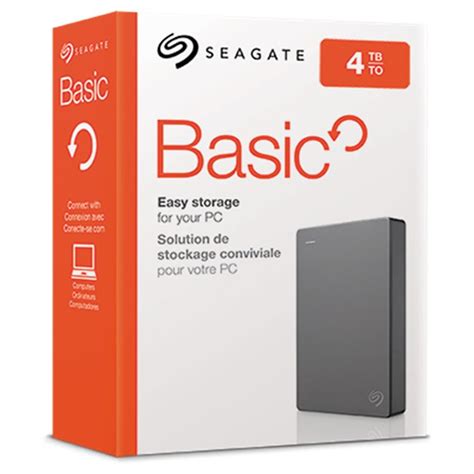 Seagate Basic Portable Drive - 2.5'' 4TB. USB 3.0
