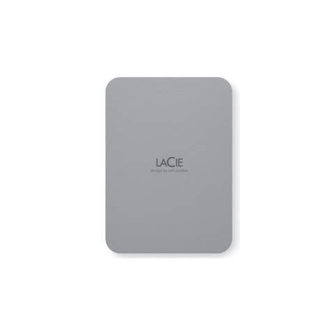 Seagate LaCie 5TB; USB-C; USB 3.1; Aluminum enclosure; Silver