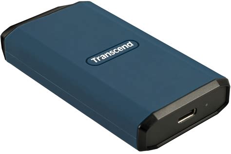 TRANSCEND 1TB ESD410C USB3.2 TYPE C (USB 20Gbps) & A IPX5 Water Resistant & Rugged PORTABLE SSD. R/W up to 2000MB/s 