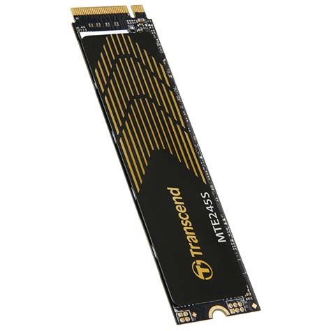 TRANSCEND 1 TB MTE245S PCI-E  GEN 4X4 M.2 NVMe 2280 SSD 3D TLC - 5300 MB/s Read 4600 MB/s Write - 600 TBW