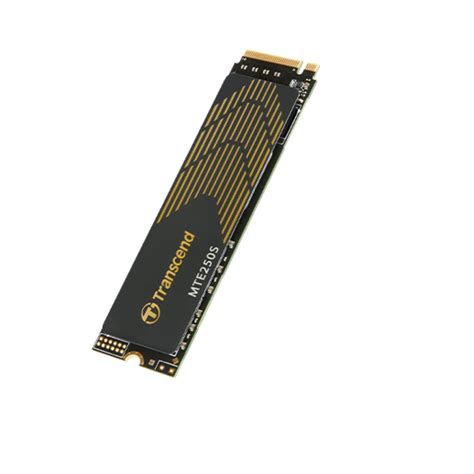TRANSCEND 1TB MTE250S PCI-E GEN 4X4 M.2 NVMe 2280 SSD 3D NAND -7200 MB/s Read 6700 MB/s Write- Graphen Heat Spreader -780TBW