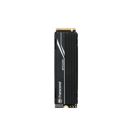 TRANSCEND 2TB MTE250H PCI-E  GEN 4X4 M.2 NVMe 2280 SSD 3D TLC -7100 MB/s Read 6500 MB/s Write- with Heat Sink - 1560TBW