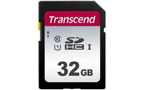 TRANSCEND 300S 32GB UHS-1 CLASS 10 U1 SDHC CARD -2D NAND