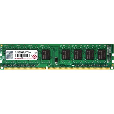 TRANSCEND 4GB DDR3L-1600 LOW VOLTAGE \ DUAL VOLTAGE DESKTOP U-DIMM 1.35V/1.5V