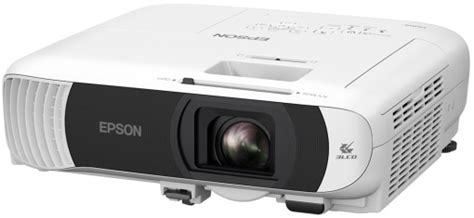 Epson EB-FH54 - 4,100 lumens of colour and white brightness. Full HD resolution for clear, detailed images. Auto Vertical Keystone & Horizontal Slide Keystone. Wi-Fi 6, Miracast and AirPlay 2 Support. Built-in 16W speakers Enhanced Wireless Security (WPA2/WPA3-Enterprise Supported)