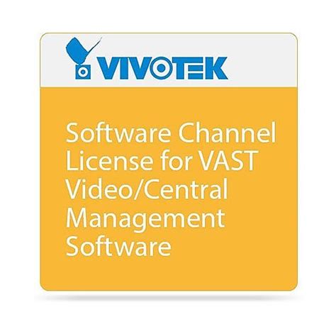 VIVOTEK VAST Video Central Management Software License (VIRTUAL)
