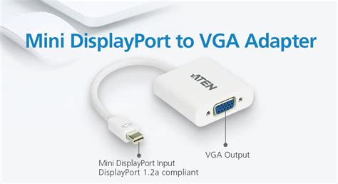 ATEN Mini Display Port to VGA Adapter