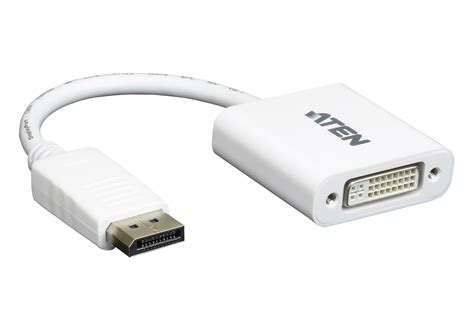 ATEN DisplayPort to DVI Adapter (DVI-I). 