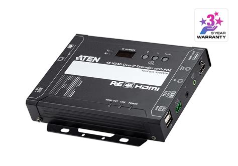 ATEN 4K HDMI over Ip Extender Receiver Unit